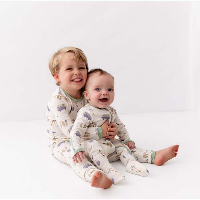 Surfboards Zippered Footie Surfboards - Footie Pajamas - 5