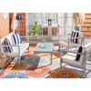 Montez 4-Piece Outdoor Set with Accent Pillows, Grey - Outdoor Home - 4