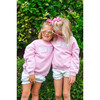 Big Sis Sweatshirt, Pink - Sweatshirts - 7