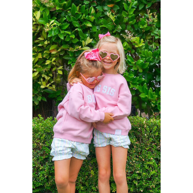 Big Sis Sweatshirt, Pink - Sweatshirts - 8