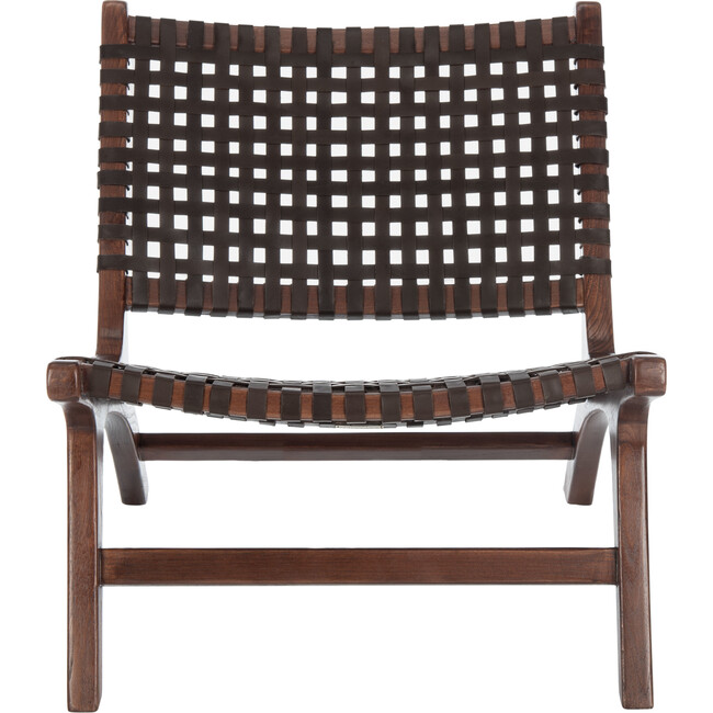 Luna Accent Chair, Brown
