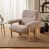 Attwell Accent Chair, Beige - Accent Seating - 2