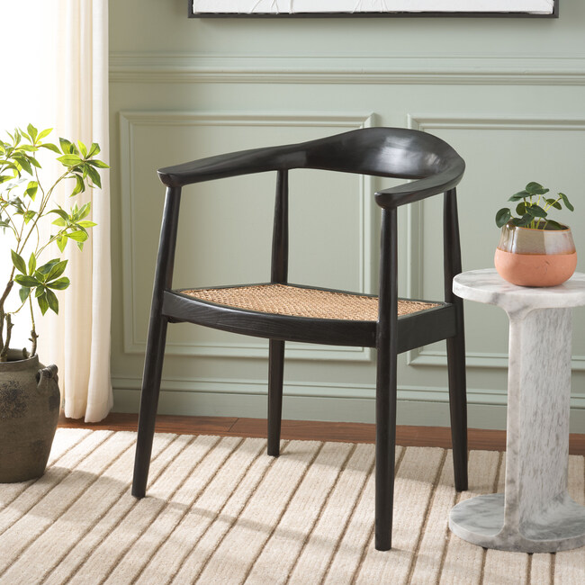 Savina Open Webbing Accent Chair, Black - Accent Seating - 2