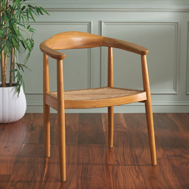 Savina Open Webbing Accent Chair, Natural - Accent Seating - 3