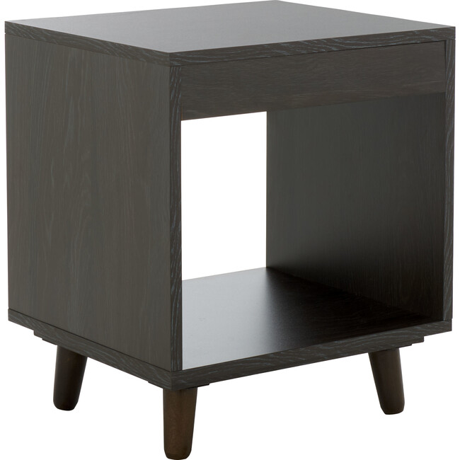 Yona Open Shelf Accent Table, Black - Accent Tables - 4