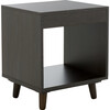 Yona Open Shelf Accent Table, Black - Accent Tables - 4