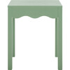 Litith Sq Wave Accent Table, Green - Accent Tables - 1 - thumbnail