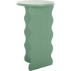 Lilith Wavy Accent Table, Green - Accent Tables - 3
