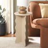 Lilith Wavy Accent Table, Natural - Accent Tables - 2