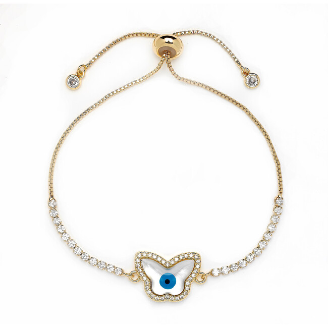 Lux Mother of Pearl Butterfly Bracelet