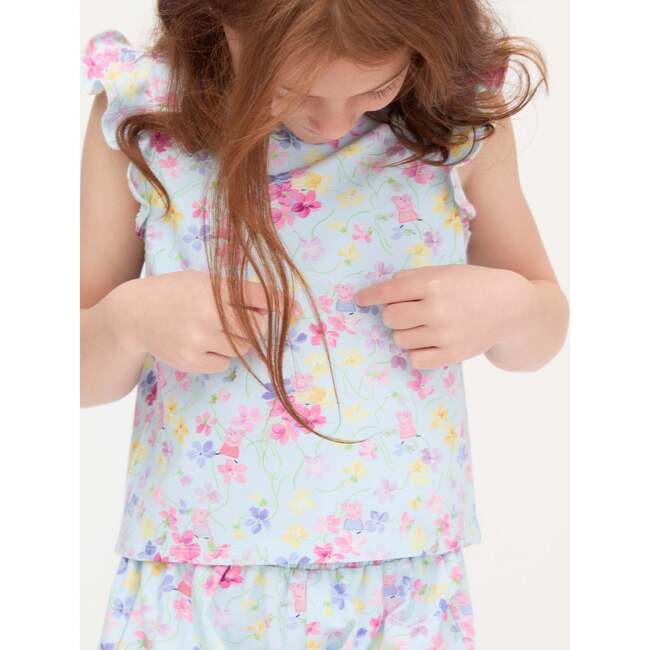 The Peppa Pig© Tiny Lala Short Set, Peppa Sweet Peas, Multi - Mixed Apparel Set - 3