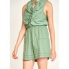 Woodstock Long Line Shorts, Mint - Shorts - 2