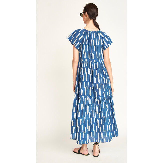 Vienna Maxi Dress, Indigo Rainfall - Dresses - 3