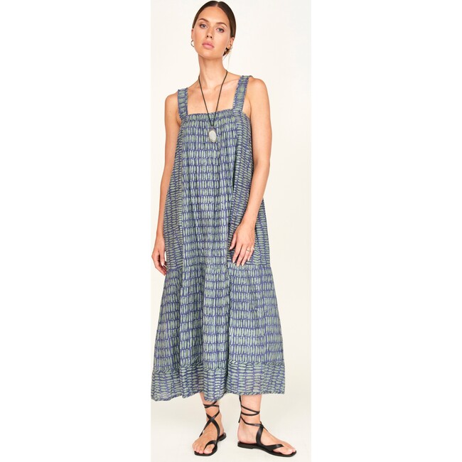 Monaco Dress, Lagoon Minnow