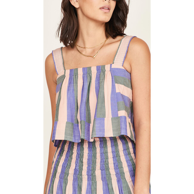 Monaco Tank, Carnival Stripe - Tank Tops - 5