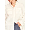 Kyoto Blouse, White Box Stitch - Blouses - 4
