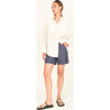 Kyoto Blouse, White Box Stitch - Blouses - 5