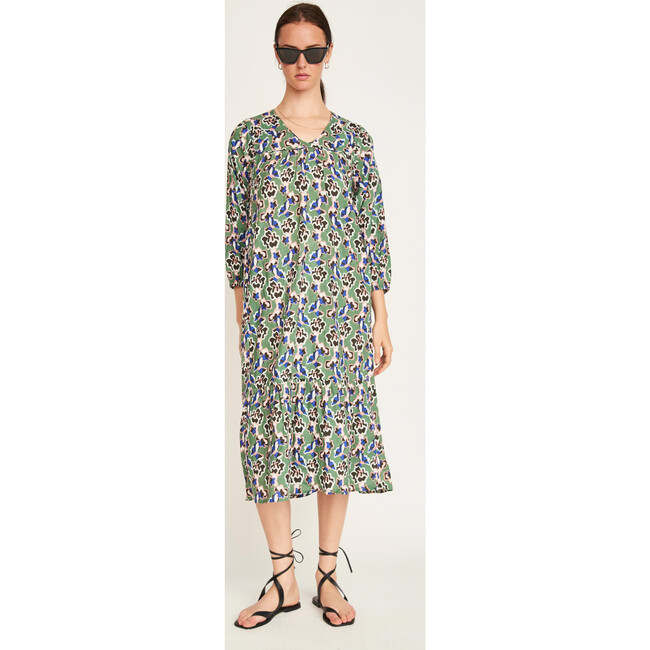 Belem Long Dress, Mint Orchid