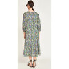 Belem Long Dress, Mint Orchid - Dresses - 2