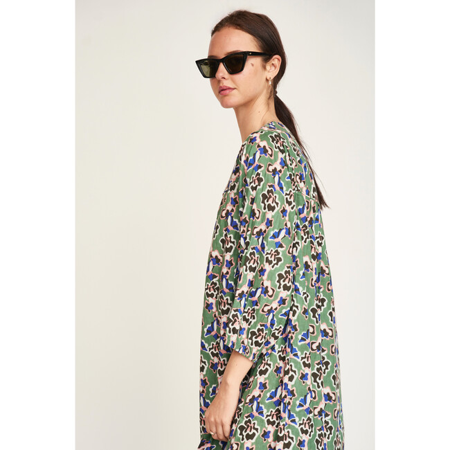 Belem Long Dress, Mint Orchid - Dresses - 3