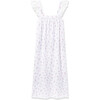 Women's Pima Cotton Clara Nightgown, Fields of Provence - Nightgowns - 1 - thumbnail