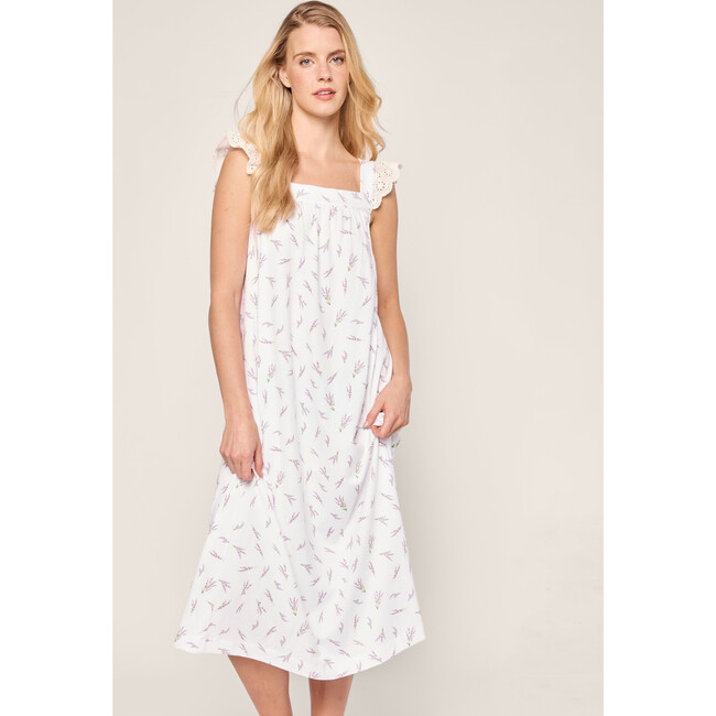 Women's Pima Cotton Clara Nightgown, Fields of Provence
