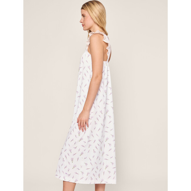 Women's Pima Cotton Clara Nightgown, Fields of Provence - Nightgowns - 3