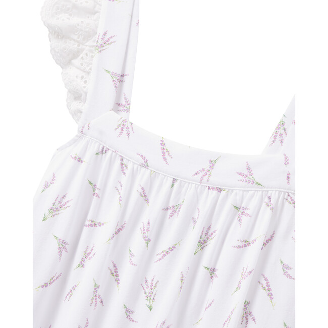 Women's Pima Cotton Clara Nightgown, Fields of Provence - Nightgowns - 6