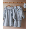 Girl's Delphine Nightgown, Blue Hearts - Nightgowns - 6
