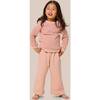 Wide Leg Double Knit Pant, Pink - Pants - 2