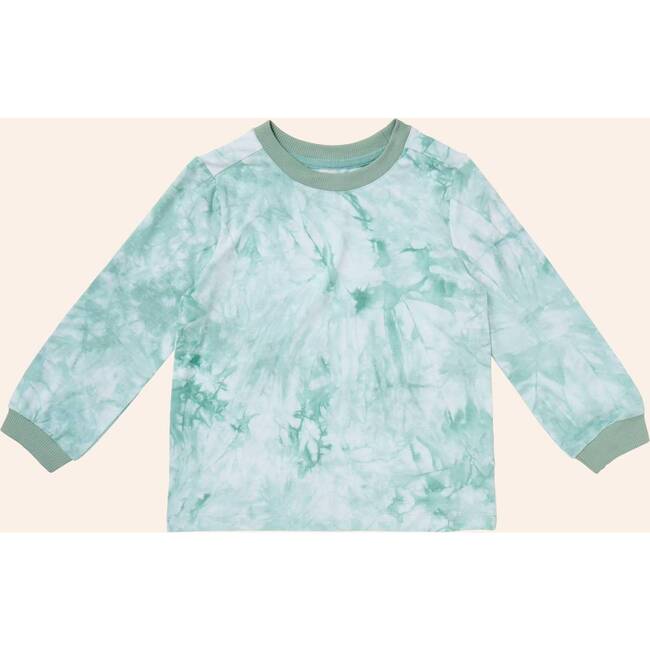 Tie Dye Longsleeve Tee, Green