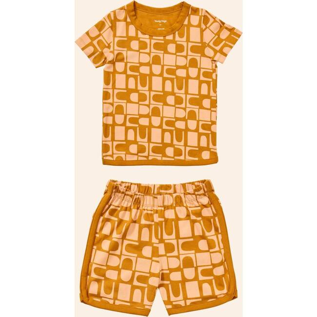 Tee and Shorts Set, Orange