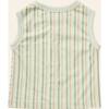 Stripe Mix Tank Top, Green Stripes - Tank Tops - 3
