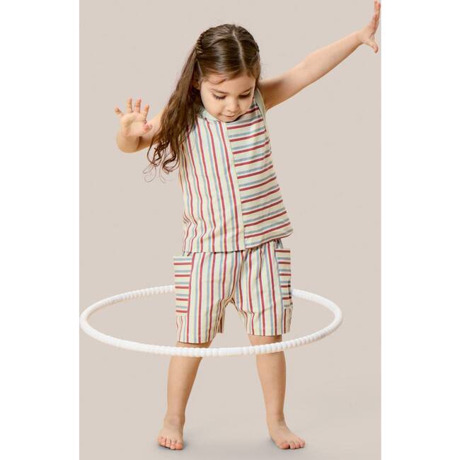 Stripe Mix Set, Red/Blue Stripes - Mixed Apparel Set - 2