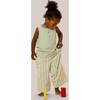 Stripe Mix Pocket Pants, Green Stripes - Pants - 2