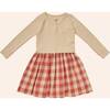 Sonoma Dress, Red/Tan Plaid - Dresses - 1 - thumbnail