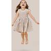Stripe Mix Pocket Dress, Red/Blue Stripes - Dresses - 2