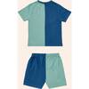 Colorblocked T-Shirt Set, Green - Mixed Apparel Set - 3