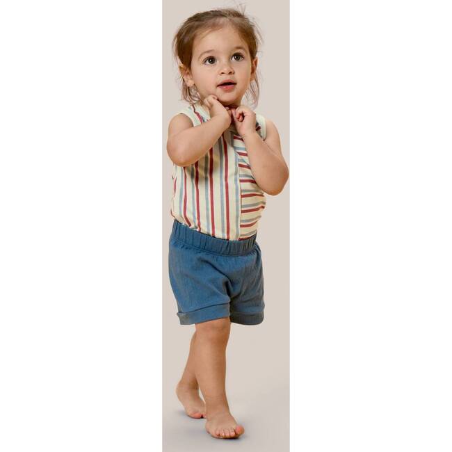 Baby Shorties, Navy - Shorts - 2