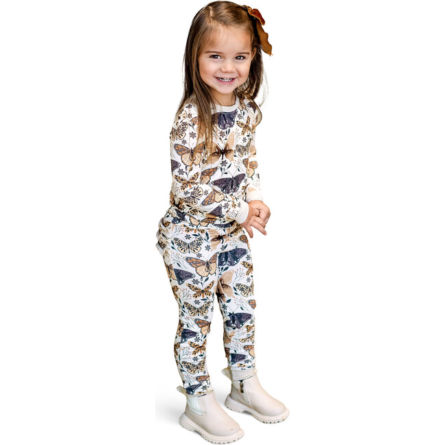 Flutter Ruffle 2 Piece Pajama Set