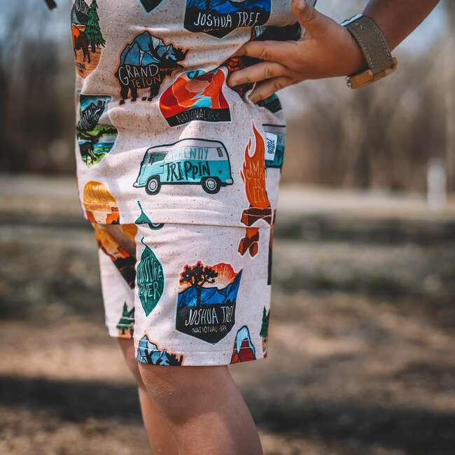 Tiny Traveler 2 Piece Shorts Set - Mixed Apparel Set - 3