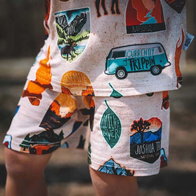 Tiny Traveler 2 Piece Shorts Set - Mixed Apparel Set - 5