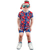 Star Spangled Swirl Shorties - Rompers - 1 - thumbnail