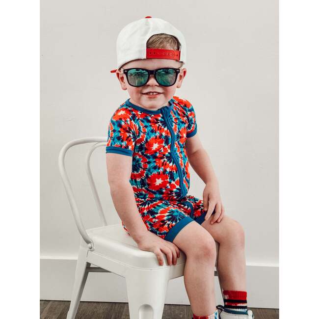 Star Spangled Swirl Shorties - Rompers - 3