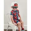 Star Spangled Swirl Shorties - Rompers - 3