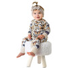Flutter Ruffle Snoozer - Footie Pajamas - 1 - thumbnail