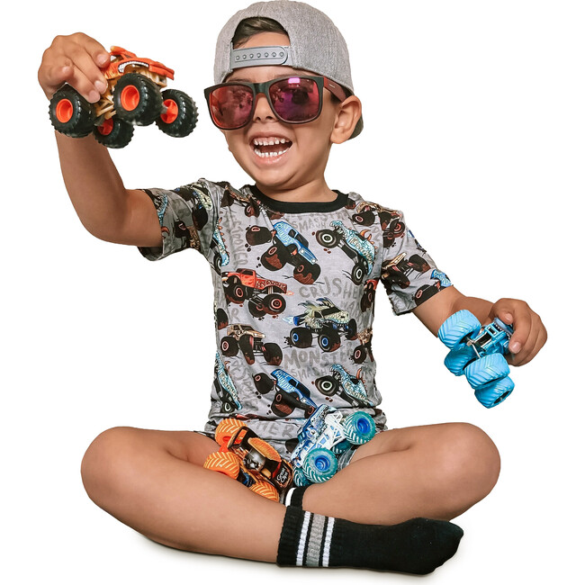 Monster Jams 2 Piece Shorts Set