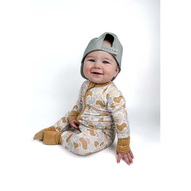 Neutral Desert Camo Snoozer - Footie Pajamas - 3