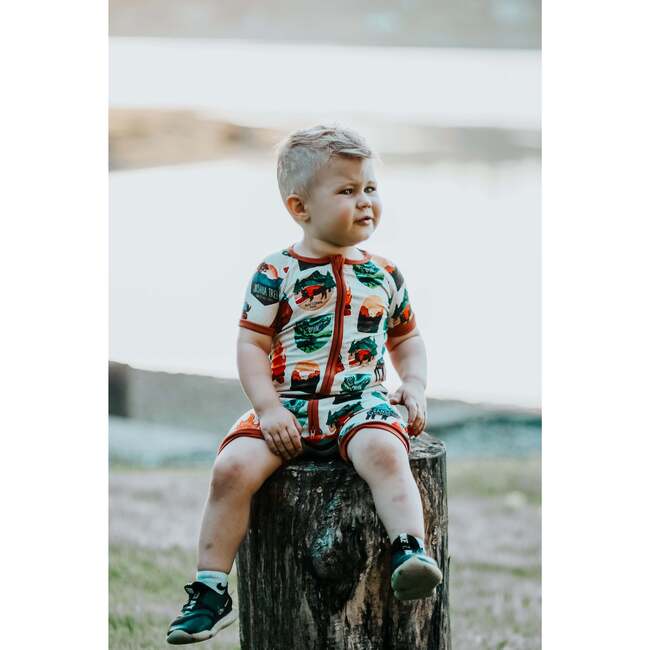 Tiny Traveler Shorties - Rompers - 4