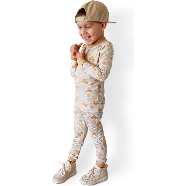 Neutral Desert Camo 2 Piece Pajama Set